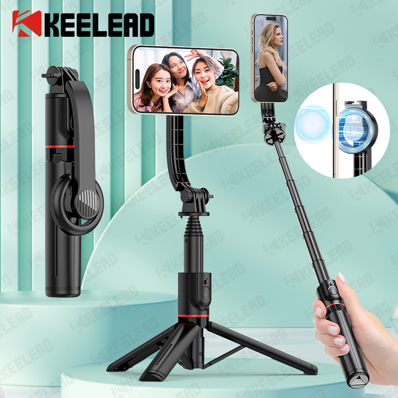Photography Basics - Keadelad bastão de selfie magnético com