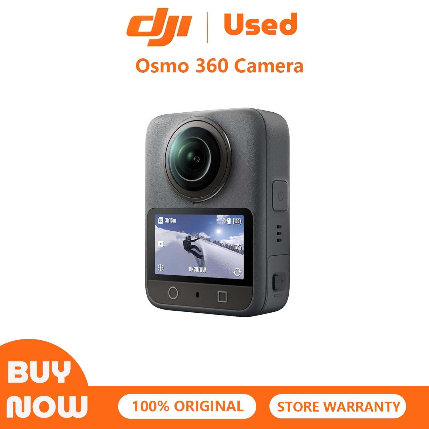 Photographic Memory - Câmera DJI Osmo 360 Usada Recondicionada,