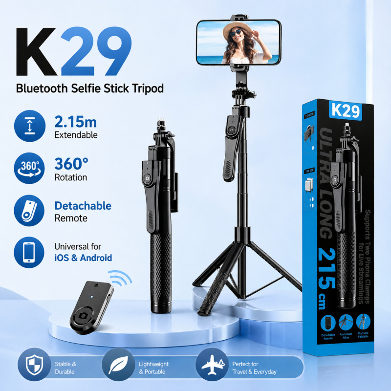 Tripé de selfie Bluetooth 2M c - Photography Basics avaliação e preço