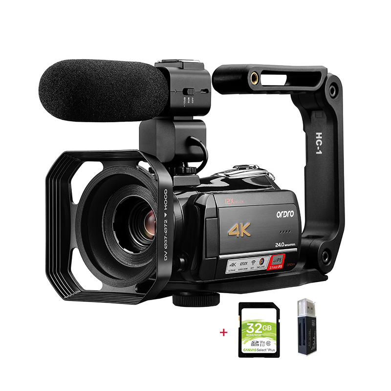 Ordro-câmera de vídeo 4k profi - Photography Prompt avaliação e preço