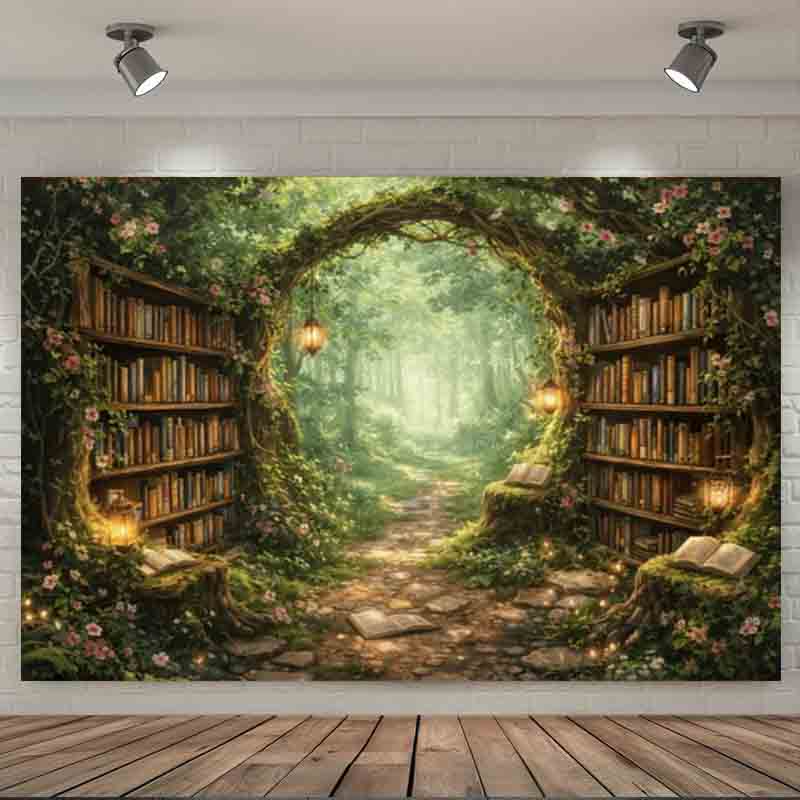 Fundo Fotográfico Floresta Mág - Photography Book avaliação e preço